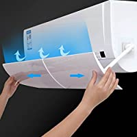 JeromKewin Aire Acondicionado Reflector Anti- Direct Soplando Plegable Frío 180° Rotación Parabrisas Reflector- Viento…